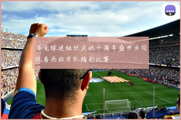 马竞球迷组织庆祝十周年盛典共同观看西班牙队精彩比赛