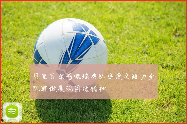贝里瓦尔感慨瑞典队逆袭之路为全队骄傲展现团结精神